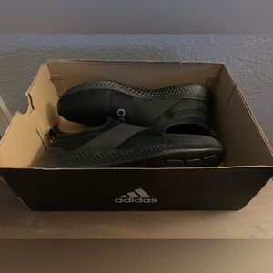 Adidas Puremotion Adapt Women's Size 11 Slip On Black Running Sneakers Shoes NIB